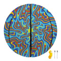 Psychedelic Print Basketball