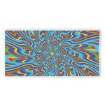 Psychedelic Print Beach Towel