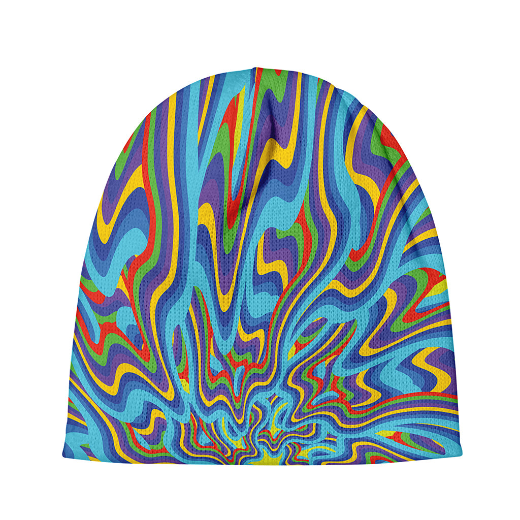 Psychedelic Print Beanie