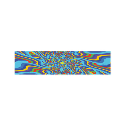 Psychedelic Print Bed Runner