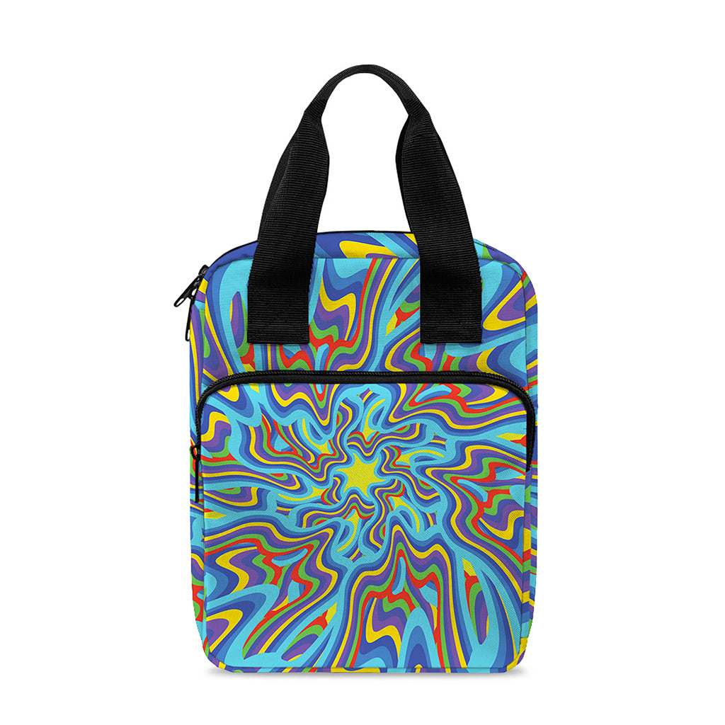 Psychedelic Print Bible Tote Bag