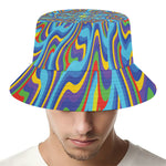 Psychedelic Print Bucket Hat
