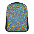 Psychedelic Print Casual Backpack