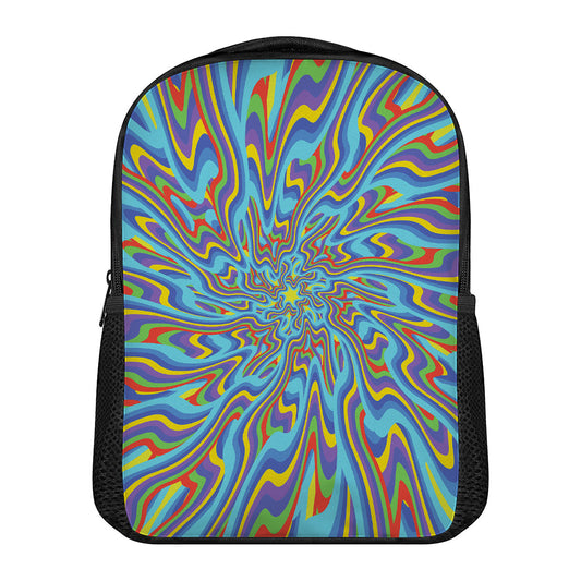 Psychedelic Print Casual Backpack