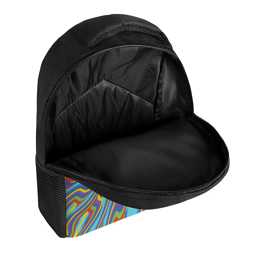 Psychedelic Print Casual Backpack