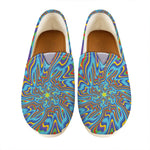 Psychedelic Print Casual Shoes