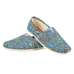 Psychedelic Print Casual Shoes