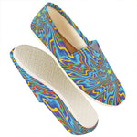 Psychedelic Print Casual Shoes