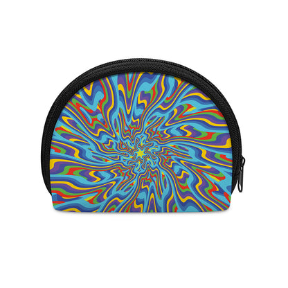 Psychedelic Print Coin Purse