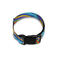 Psychedelic Print Dog Collar