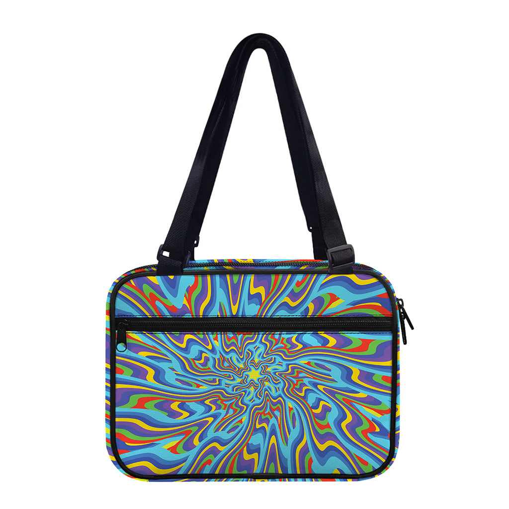 Psychedelic Print Double Strap Bible Bag