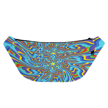 Psychedelic Print Fanny Pack