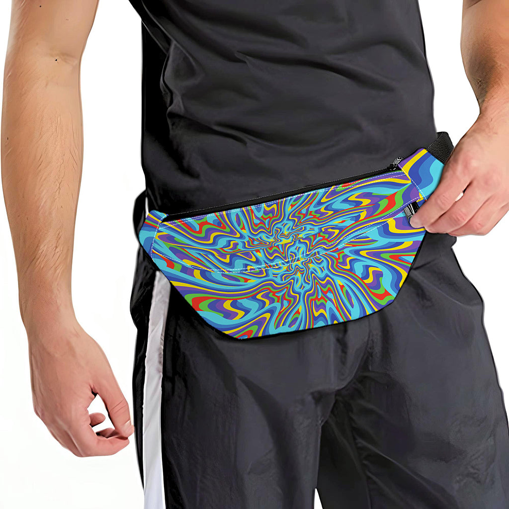 Psychedelic Print Fanny Pack