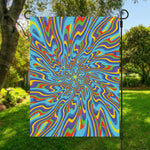 Psychedelic Print Garden Flag