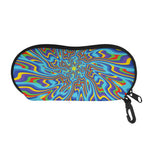 Psychedelic Print Glasses Case