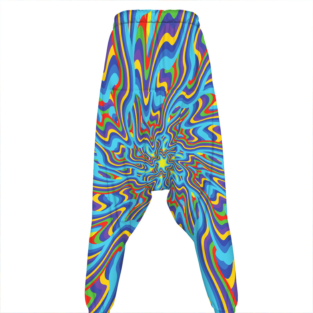 Psychedelic Print Hammer Pants