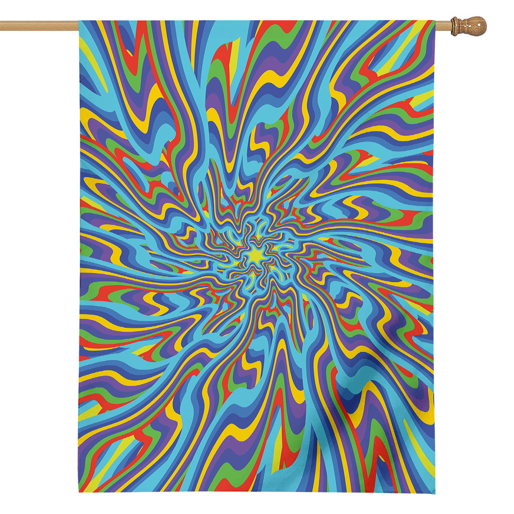 Psychedelic Print House Flag