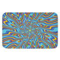 Psychedelic Print Indoor Door Mat