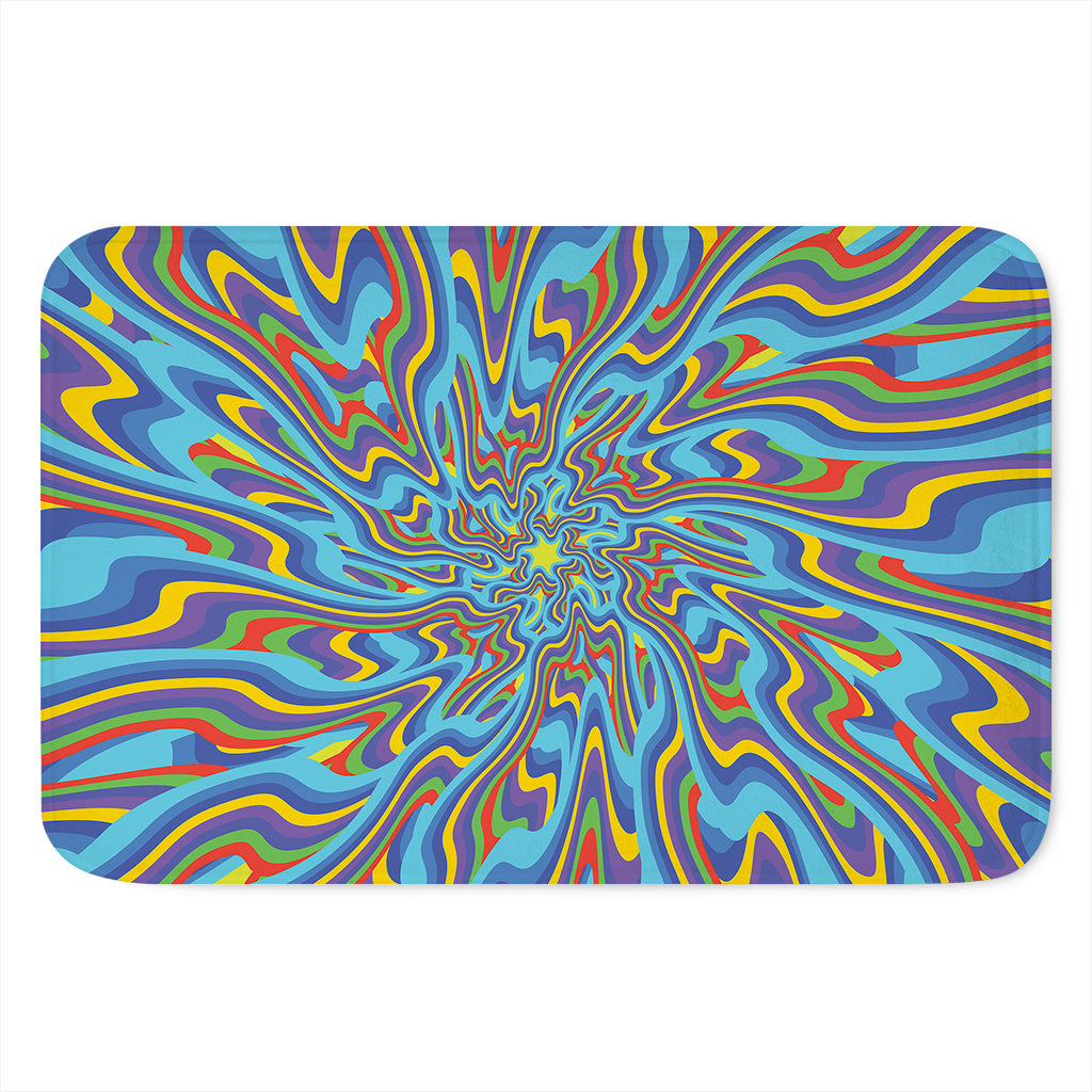 Psychedelic Print Indoor Door Mat