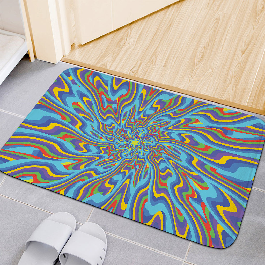 Psychedelic Print Indoor Door Mat
