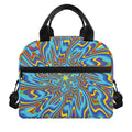 Psychedelic Print Insulated Lunch Bag
