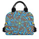 Psychedelic Print Insulated Lunch Bag
