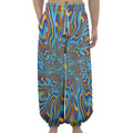 Psychedelic Print Lantern Pants