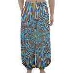 Psychedelic Print Lantern Pants
