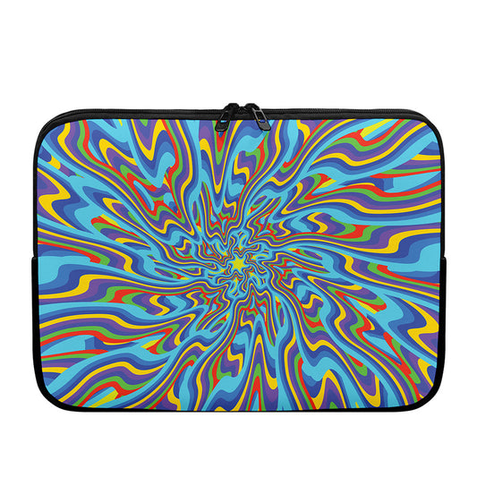 Psychedelic Print Laptop Sleeve