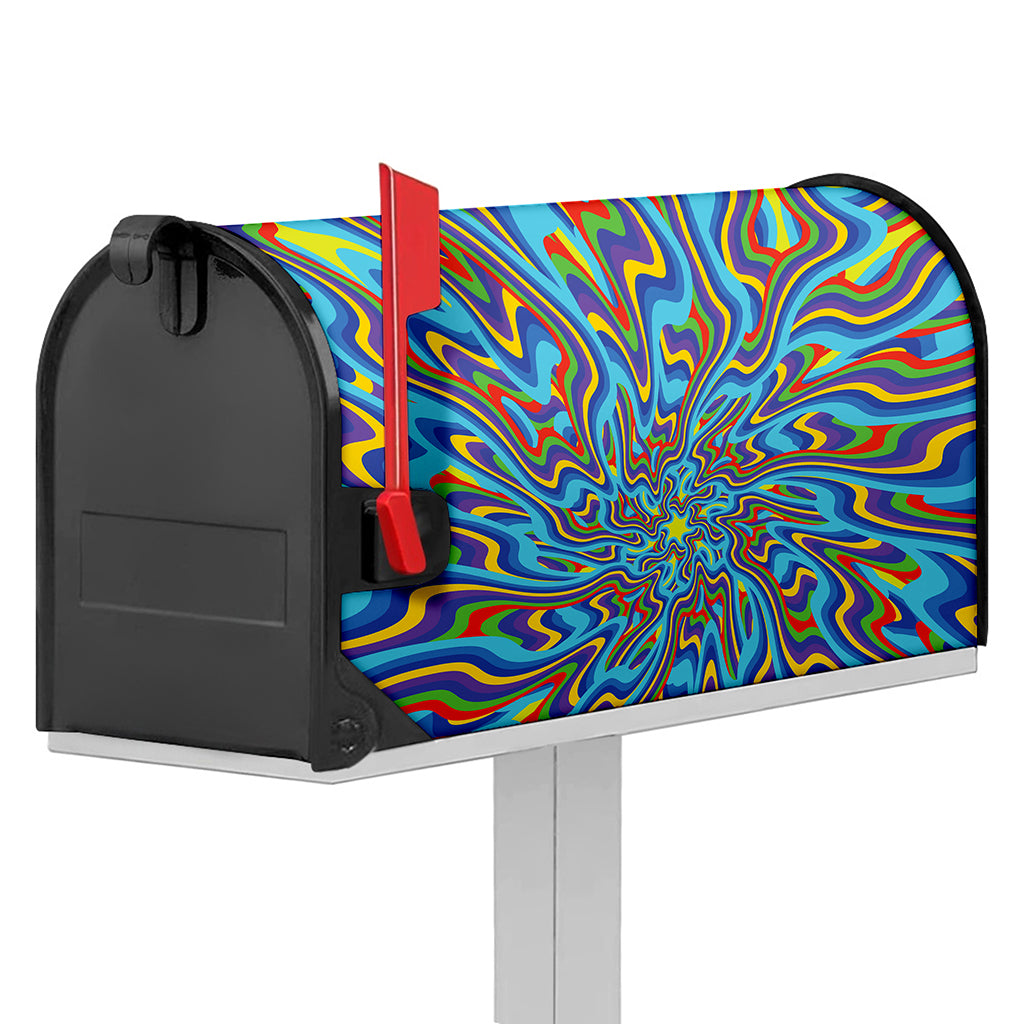 Psychedelic Print Mailbox Cover