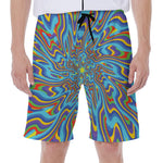 Psychedelic Print Men's Beach Shorts