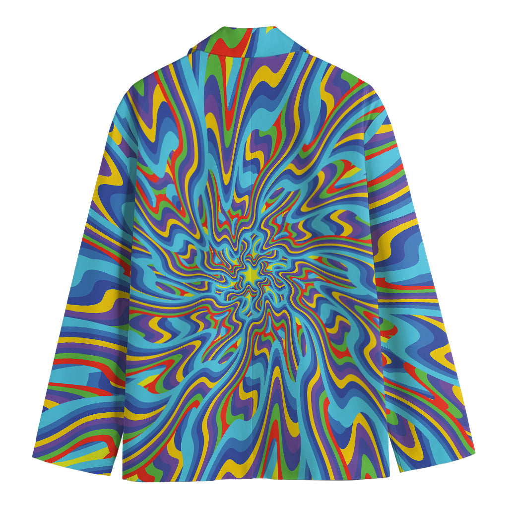 Psychedelic Print Men's Blazer