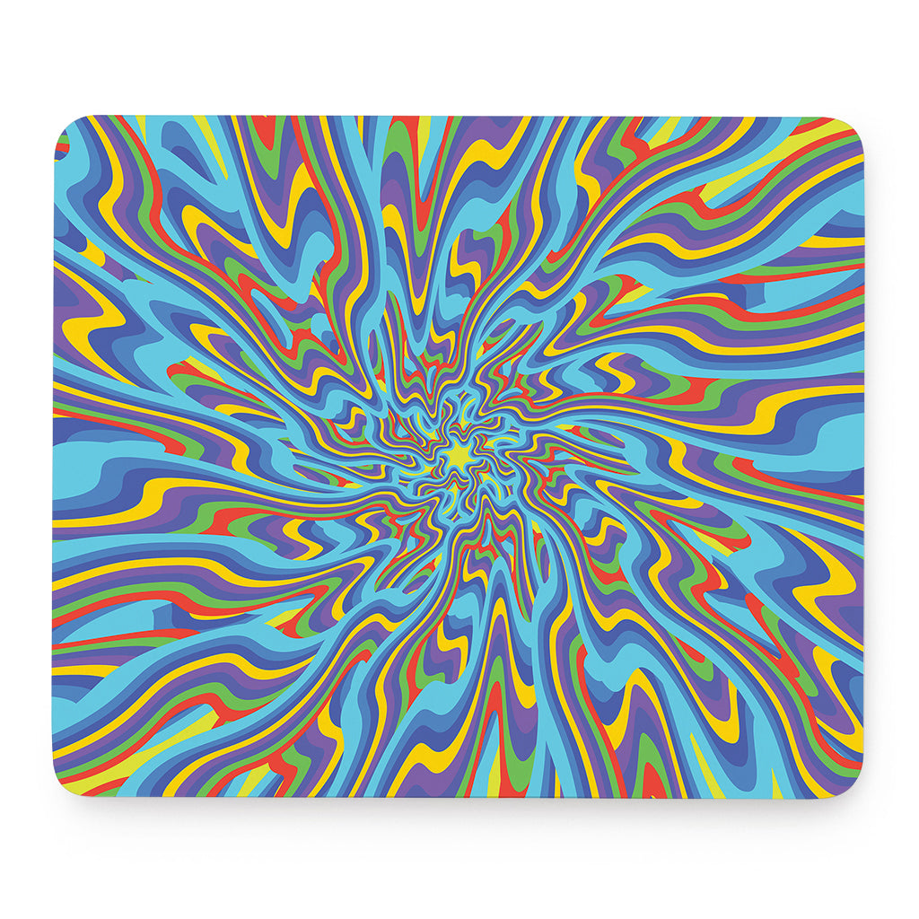 Psychedelic Print Mouse Pad