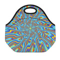 Psychedelic Print Neoprene Lunch Bag