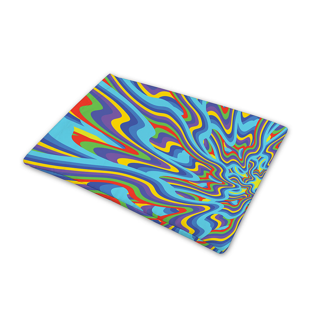 Psychedelic Print Pet Cooling Mat Cover