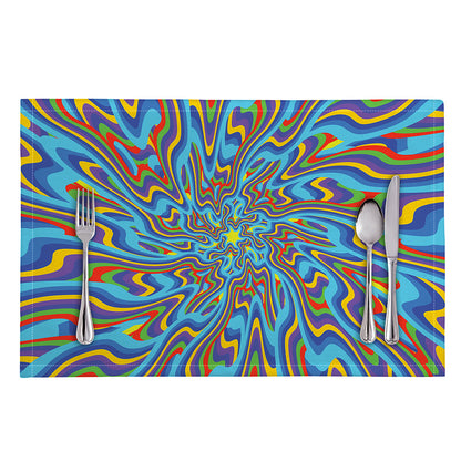 Psychedelic Print Placemat