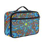 Psychedelic Print Portable Lunch Bag
