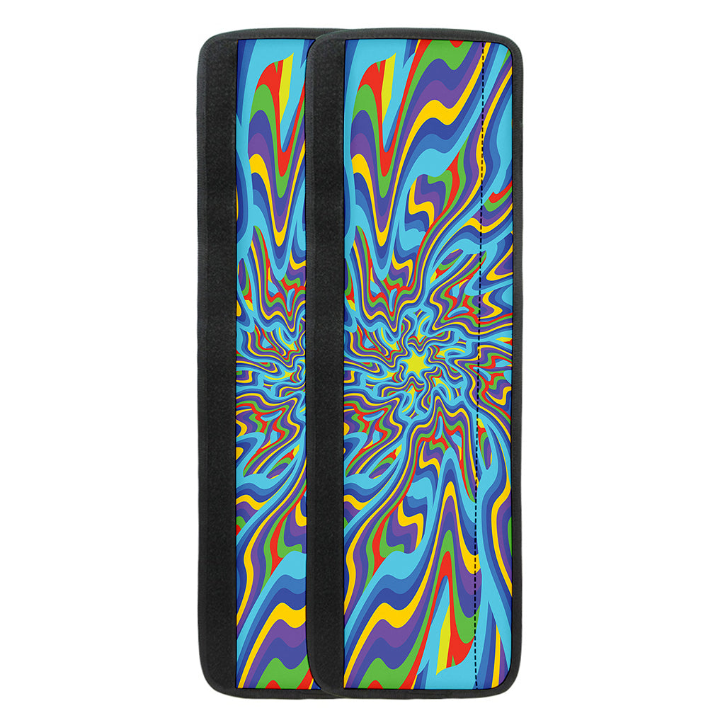 Psychedelic Print Refrigerator Handle Covers