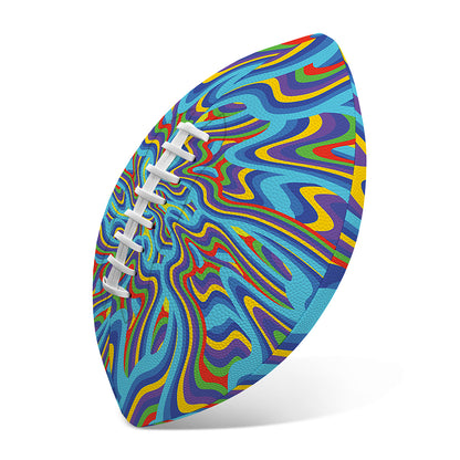 Psychedelic Print Rugby Ball