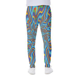 Psychedelic Print Scuba Joggers