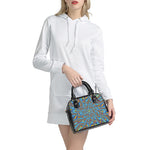 Psychedelic Print Shoulder Handbag