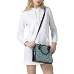 Psychedelic Print Shoulder Handbag