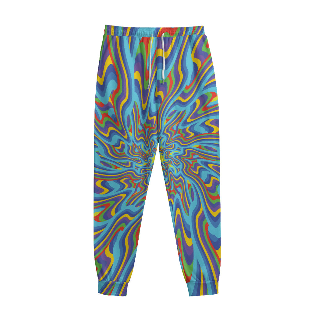 Psychedelic Print Sweatpants