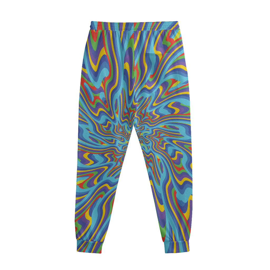 Psychedelic Print Sweatpants
