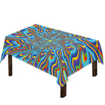 Psychedelic Print Tablecloth