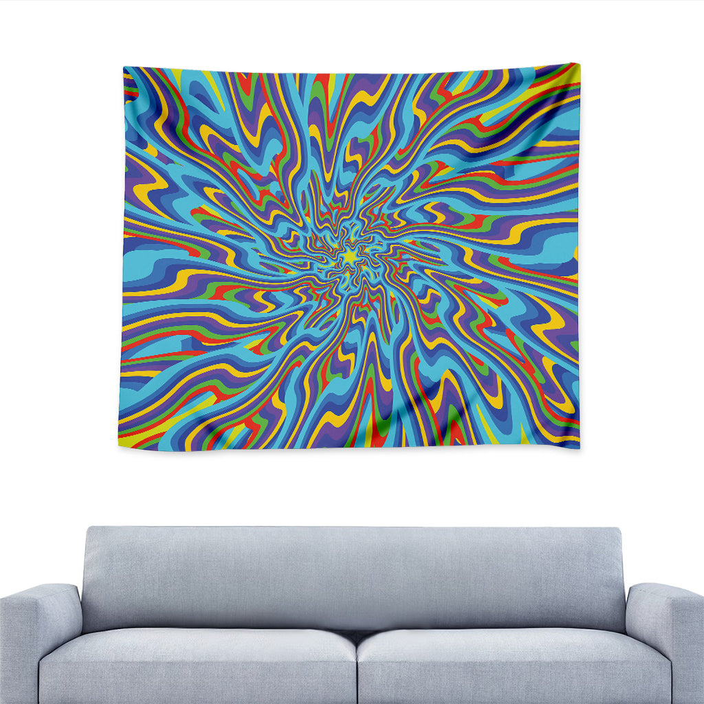 Psychedelic Print Tapestry