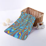 Psychedelic Print Towel