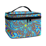 Psychedelic Print Travel Makeup Bag