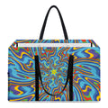 Psychedelic Print Utility Tote Bag
