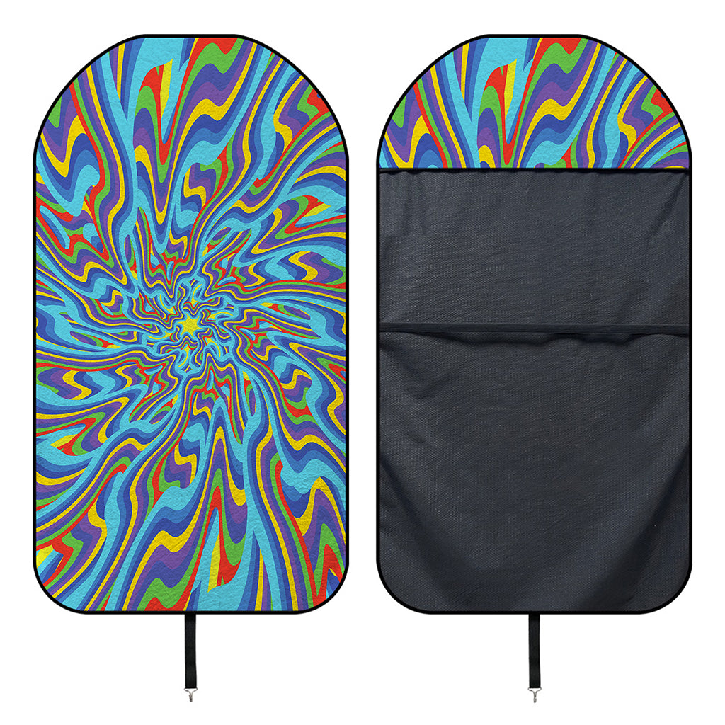 Psychedelic Print Waterproof Car Seat Cover